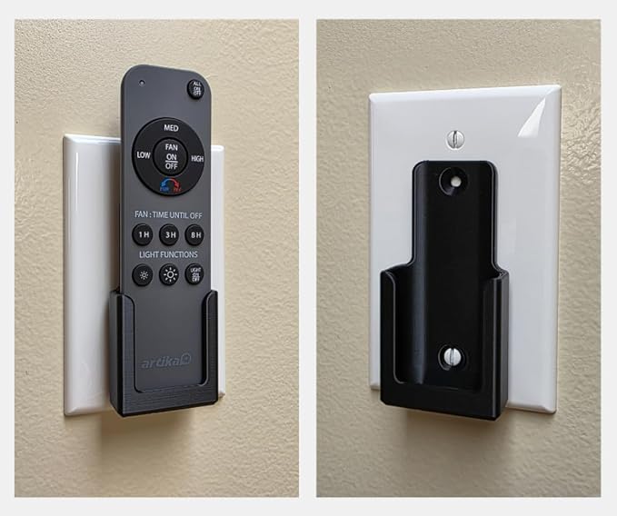 Fan Remote Holder Wall Mount Bracket - Image 5