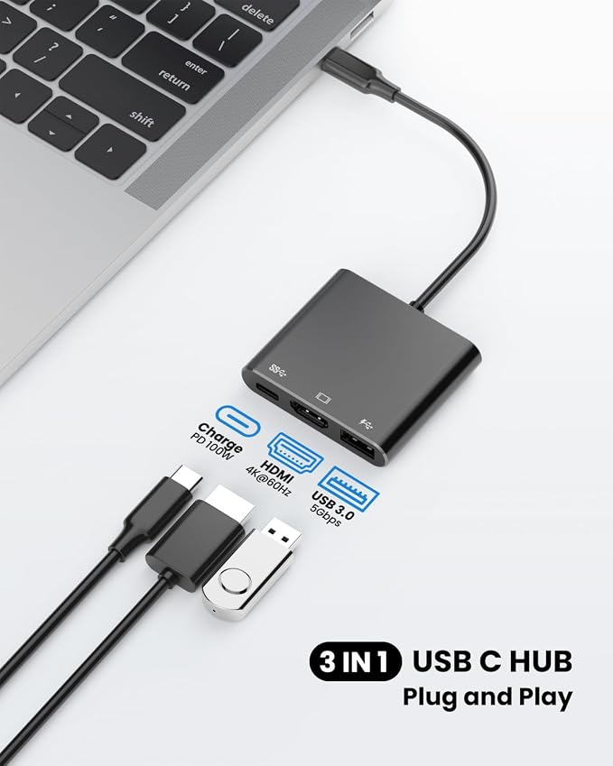 Battony USB C to HDTV Adapter - Image 2