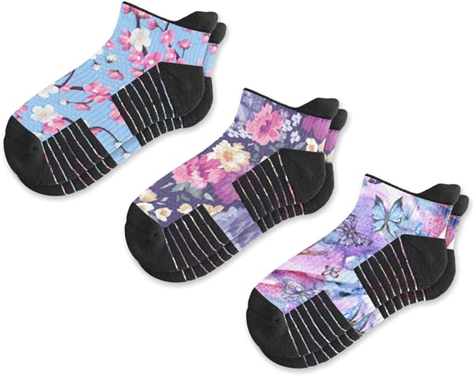 Viasox Ankle Compression Socks for Women & Men 3 Pack, 14 mmHg Support Improves - Image 2