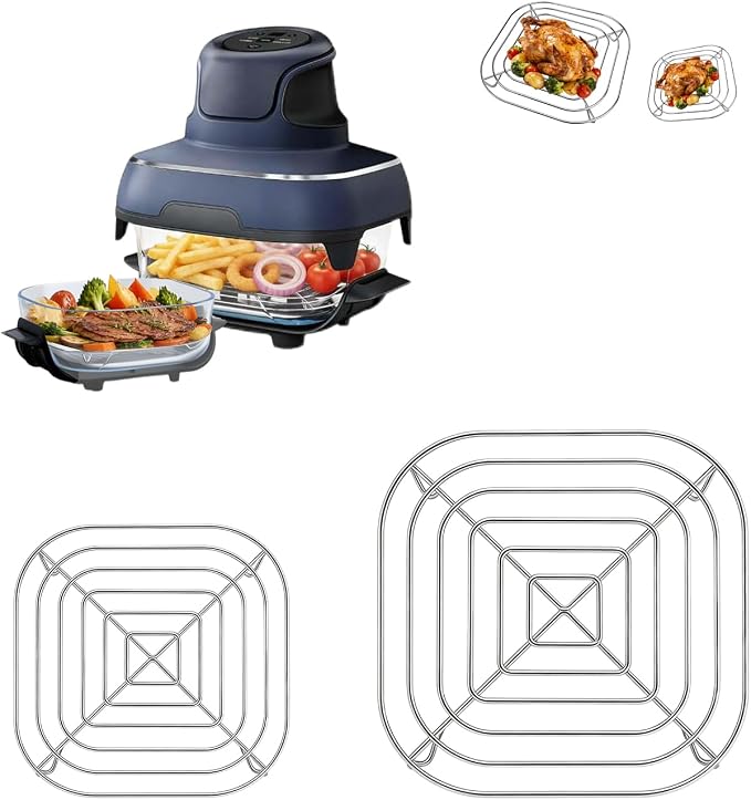2PCS Air Fryer Crisper Rack, Compatible by Unknown