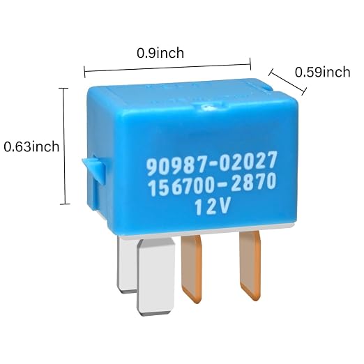 90987-02027 Relay, 4 Pins AC Relay - Image 2