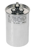 45+5 MFD 45/5 uf 370 or 440 Volt Dual Run Round Capacitor PW-45/5/R by PowerWell