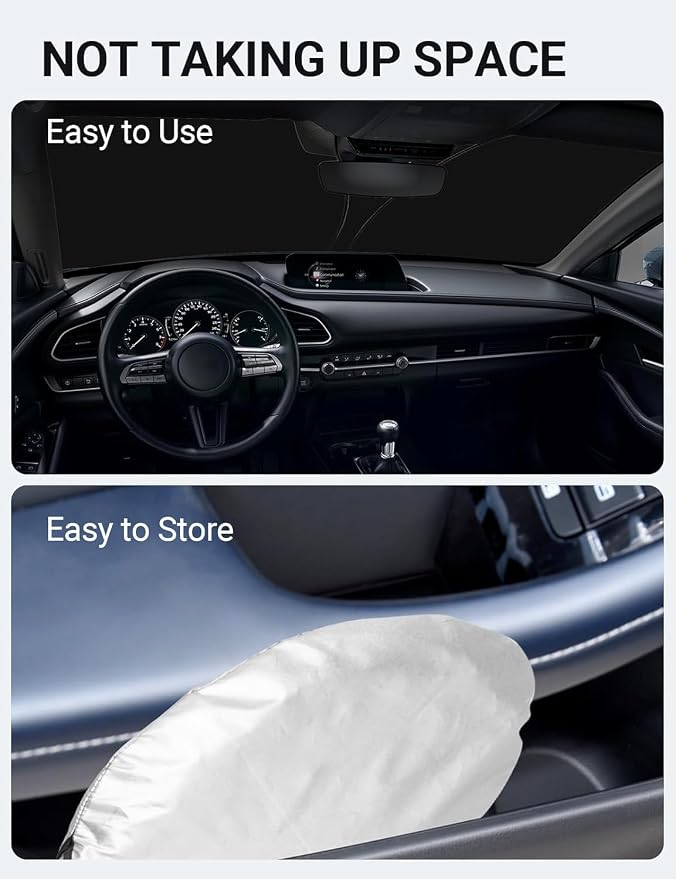 Proadsy Windshield Sun Shade for Mazda CX-30 2020-2025 2026 CX30 Accessories - Image 8
