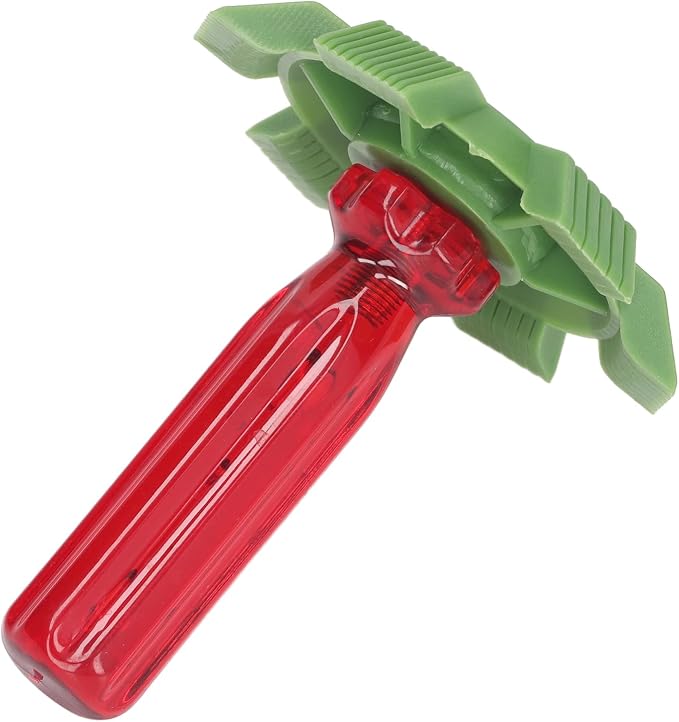 Conditioner Fin Comb Straightener Tool Kit | 2 Pcs Plastic & Stainless Steel - Image 3