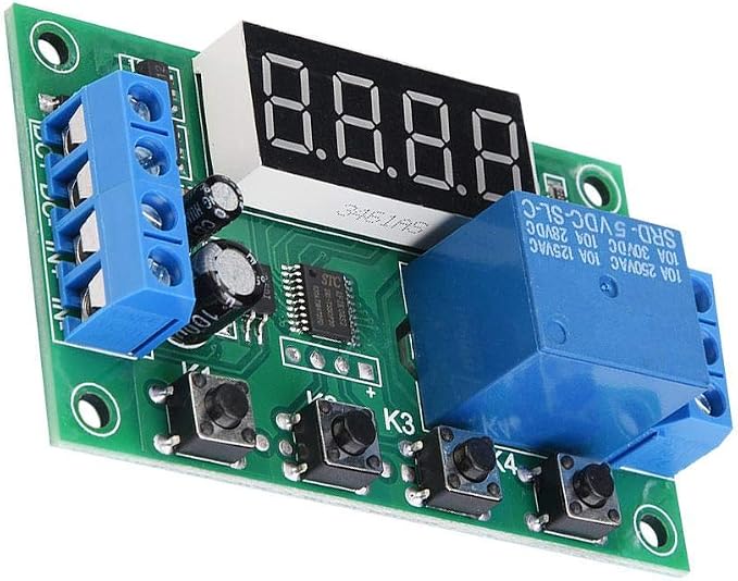 Programmable Timer Relay Module 5V 12V 24V Multifunction Time Delay Switch - Image 4