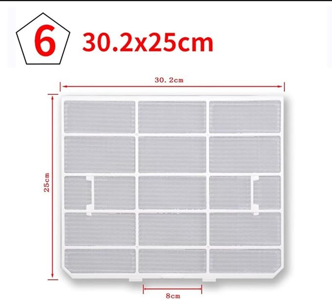 Indoor Air Conditioner Filter Screen Units, Anti-Dust Plastic Mesh Accessory - Image 2