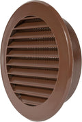 Repa Market 4 Inch Round Brown Vent Cover/Plastic Air Vent Grille by RepaMarket