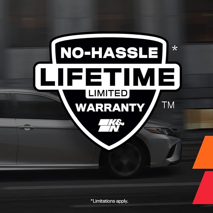 K&N High-Flow Original Lifetime Engine Air Filter: Increase Power: Premium - Image 3