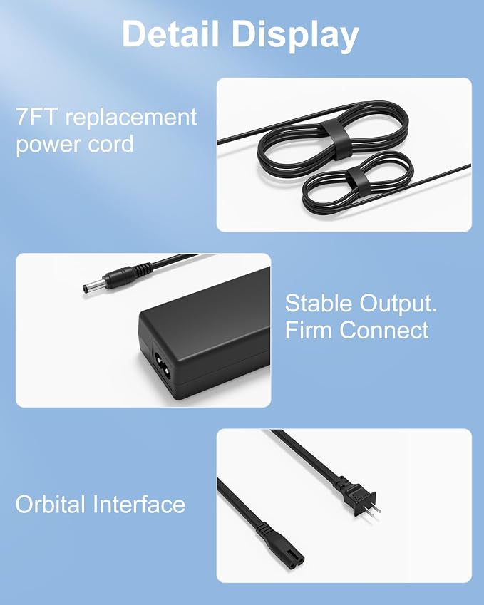 24V AC Adapter Compatible with LEVOIT LAP-V102S-WUS Vital 100S Smart True HEPA - Image 2