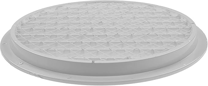 Repa Market 10 Inch Heavy-Duty White Aluminum Alloy Gable Vent - Image 7