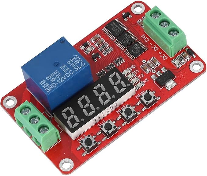 Multifunction Infinite Loop Timing Self Lock Relay Cycle Timer Module - Image 3