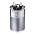 45/7.5 MFD uF 370/440V CBB65 Dual Run Round Capacitor by Fiada