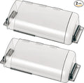 2 Pack Adjustable Air Vent Deflector, 9”-15” Transparent Deflector by WeaHea