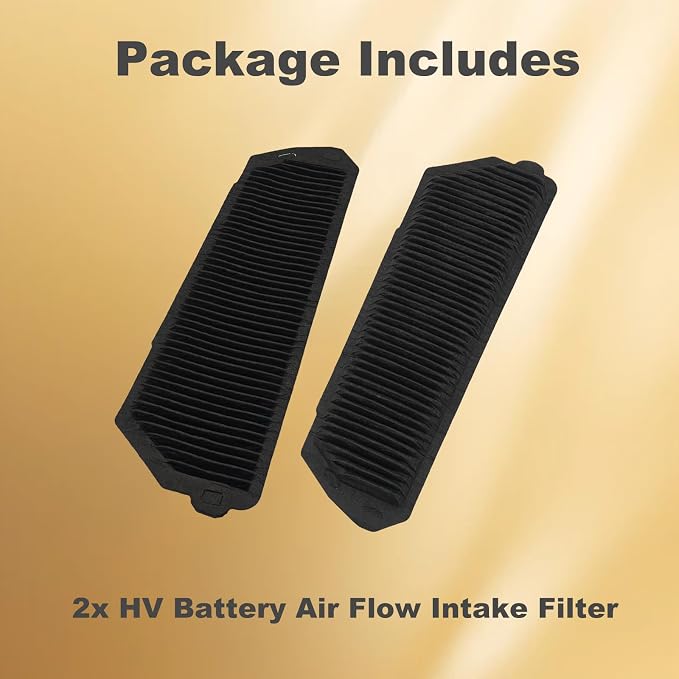 Pair HV Battery Cooling Air Intake Filter Screen, HV Battery Filter Compatible - Image 6