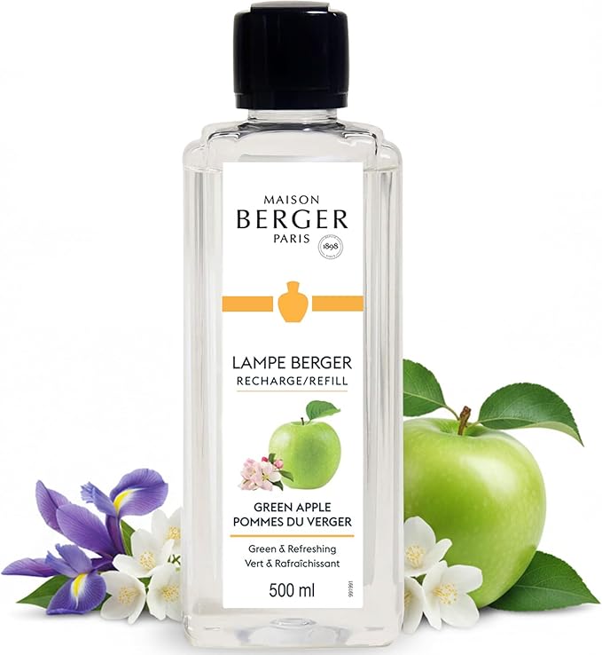MAISON BERGER Lampe Berger Refill, 500 ml, Helps Neutralize Odors, ~80 h by MAISONBERGER