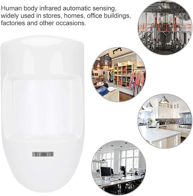 12V Wired Dual PIR Motion Sensor Detector, Infrared Motion Detector - Image 3