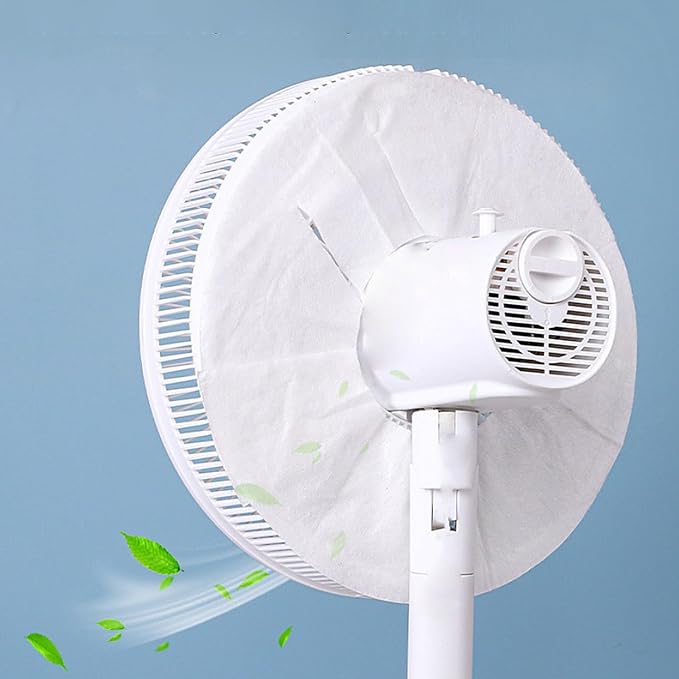 Summer Fan Dust Covers, Electric Fan Dust Cover | Easy Removal Guard Filter - Image 9