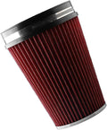 152mm 6" High Flow Cold Air Intake Filter, High-Performance Clamp-On Washable by Unknown
