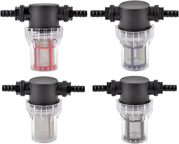 Garden Home 40-200 Mesh Large Flow Visible Filter Connector to Barb 16mm 20mm - Image 3