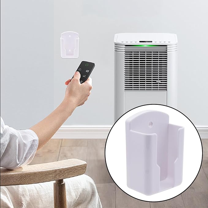 RUIAN 2Pcs Fashion Remote Control Holders Self Adhesive Wall Mount Air - Image 9