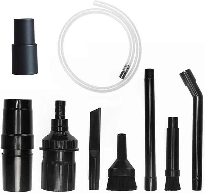 ANBOO 1-1/4inch & 1-3/8'' Vacuum Attachments Mini Micro Tool Attachment 8 Piece by ANBOO