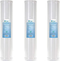 Tier1 25 Micron 20 x 4.5 Water Filter | Whole House Radial Flow Carbon by Tier1