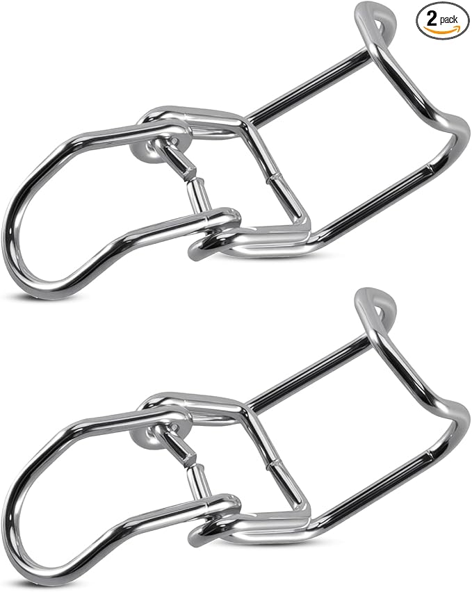 2Pack Air Cleaner End Cap Metal Clip Latch Clamp Fit by Unknown