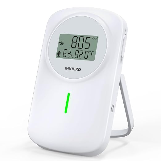 INKBIRD Air Quality Monitor Indoor Ndir 3 in 1 Meter | Detect Carbon Dioxide & by Inkbird