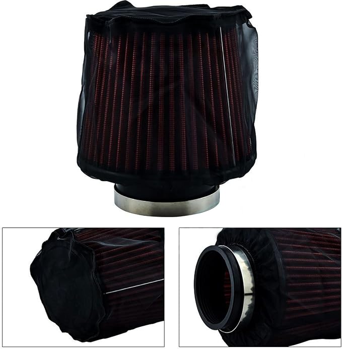 Air Filter Protective Cover, Universal Air Intake Filter Sock Cover Air Cleaner - Image 7
