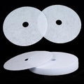 4 Pcs White Cloth Dryer Exhaust Filter, by Unknown