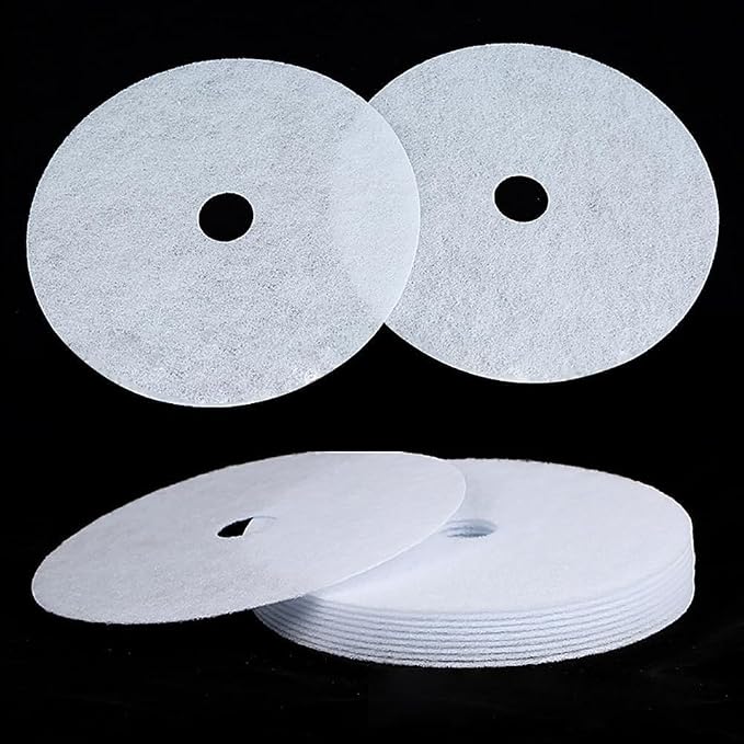 4 Pcs White Universal Cloth Dryer Exhaust Filter, by Galepromot