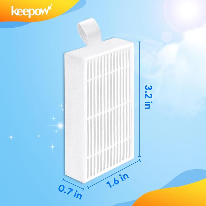 KEEPOW 10 Pack HEPA Filters Replacement Compatible - Image 4