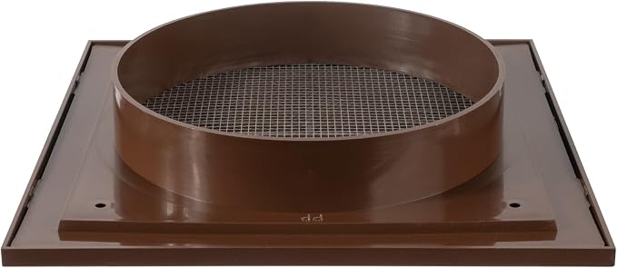 6 Inch Fit Brown Plastic Vent Cover - Image 8