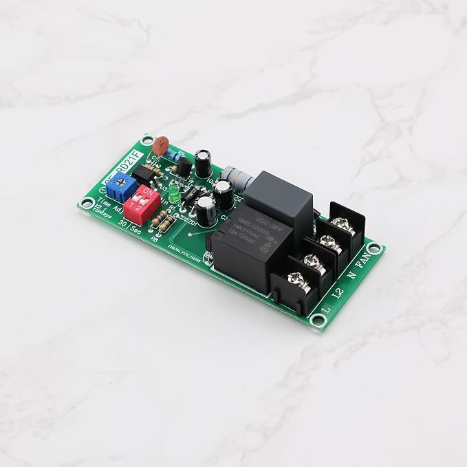1PC Adjustable Timer Control Relay Module AC 100V-220V 0-300 Minutes Turn Off - Image 7