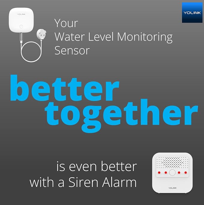 YoLink Water Level Monitoring Sensor, Well Water Level, Water Tank Fish Tank - Image 3