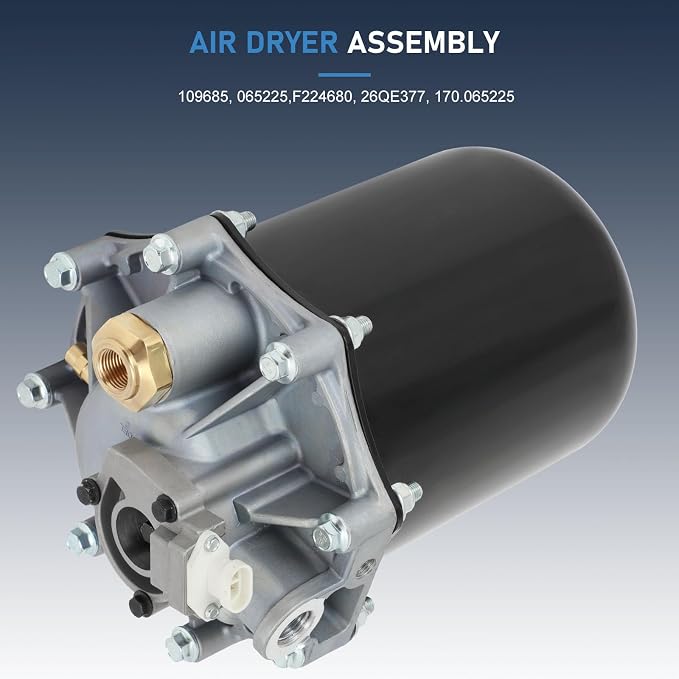 ECCPP Air Dryer 801266 AD-IS for Freightliner for Kenworth for Peterbilt 12V | - Image 6