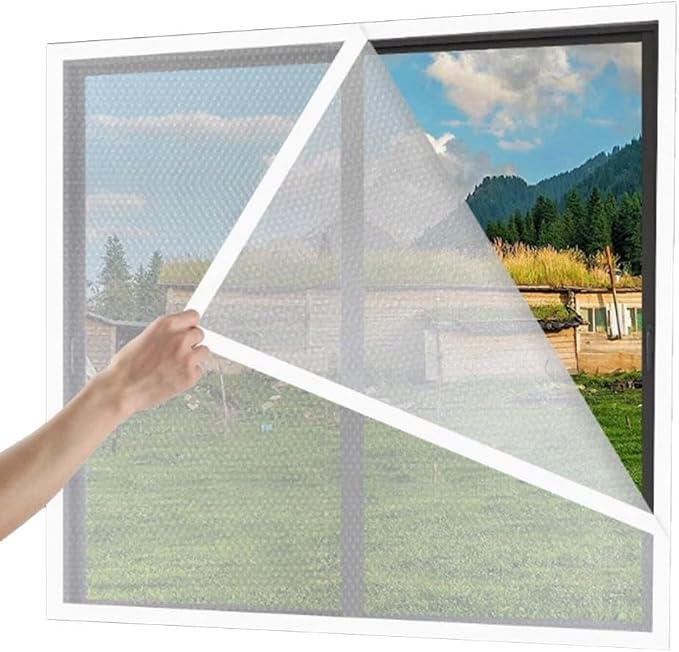PVC Window Insulation Film 120x150cm Double Thickened 4mm Bubble Wrap Thermal by Unknown