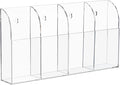 HBlife Acrylic Remote Holder Organizer, 4 Compartments by HBlife