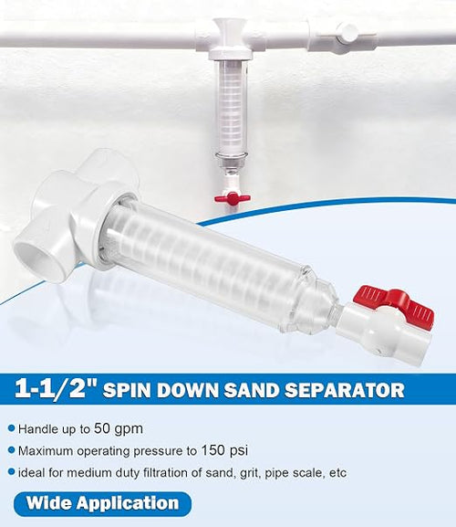 1-1/2" Spin Down Sand Separator - Image 2