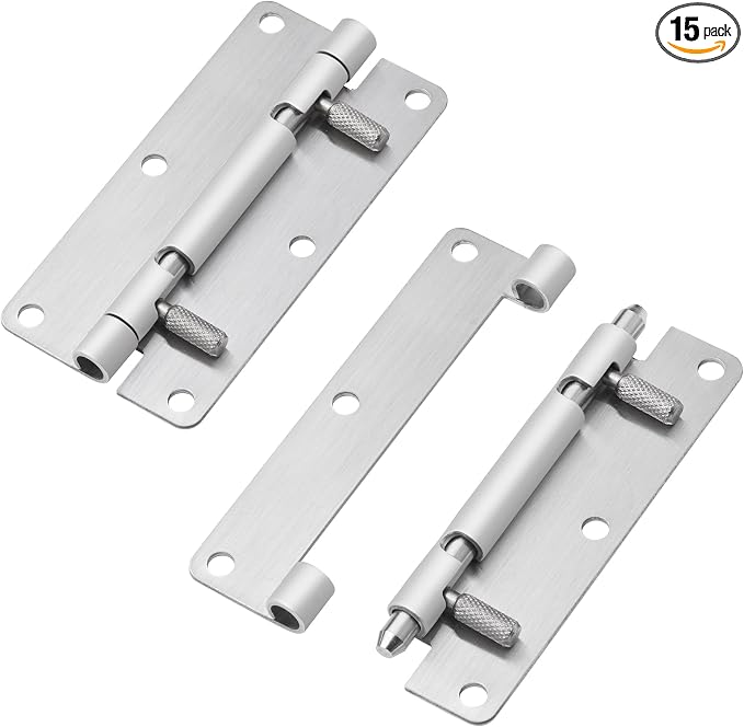 4 Inch Quick Release Hinge, Stainless Steel 304, Detachable, Spring Release by HSMT-hinges