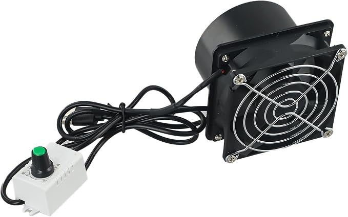 Smoke Absorber Fume Extractor Fan USB Adjustable Solder Pipe Duct Exhuast Fan - Image 8