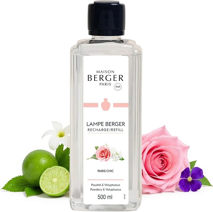MAISON BERGER Lampe Berger Refill, 500 ml, Paris Chic | Catalytic Lamp by MAISONBERGER