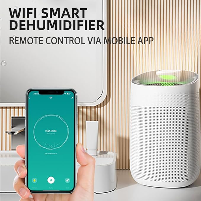 Air Dehumidifier with Air Purifying Function One More Filter + H13 Air Purifier - Image 4