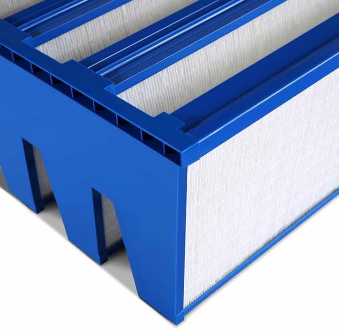 Mini Pleat Rigid Microglass V-Bank Air Filter 24x24x12 – MERV 15 ASHRAE 52.2 - Image 2