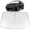 Proadsy Windshield Sun Shade for BMW X6 2020-2026 Foldable Front Sunshade by Proadsy