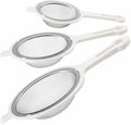 LemonRoad Set of 3 Stainless Steel Mesh Strainer 304 Fine Mesh Filters by Unknown