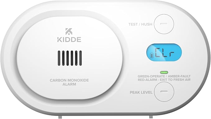 Kidde Carbon Monoxide Detector, AA Battery Powered, Digital Backlit Display by Unknown