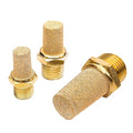 Beduan 10 Pcs Pneumatic Brass Exhaust Muffler Filter, 3/8" Male Thread Hex by Beduan