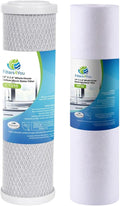 CFS – Replacement Water Filter Kit Includes Sediment & Carbon Cartridges by CompleteFiltrationServices