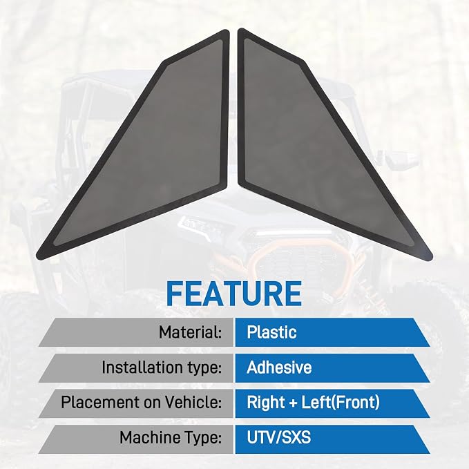 Air Intake Screen Vent Cover for Polaris RZR PRO Turbo R XP 4 2021-2024 2 PCS - Image 3